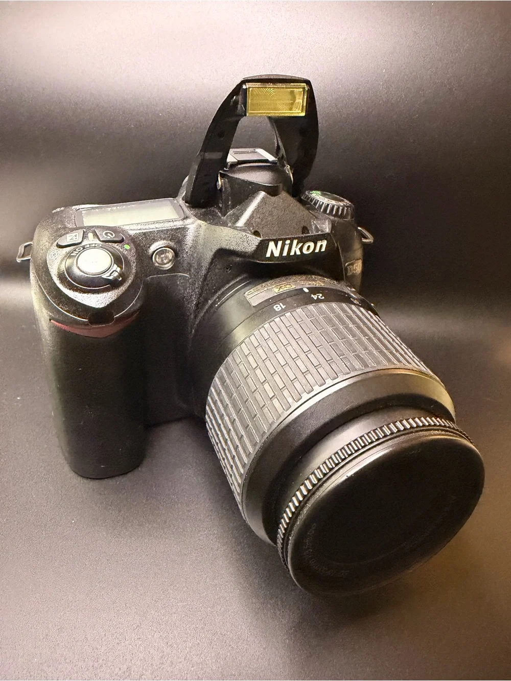 Nikon D50 DSLR Camera + 18-55mm Lens AS-IS Parts Repair